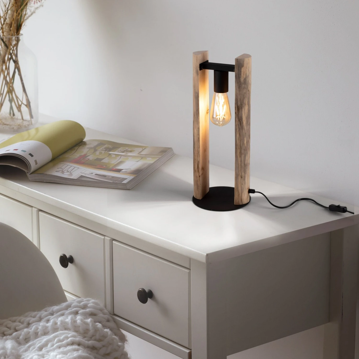 Lampe à Poser Log En Bois 9 Lampe à Poser Log En Bois – Image 7