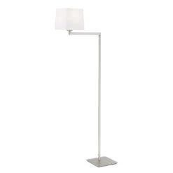 Lampadaire En Tissu Carlton, Nickel Mat -EGLO || By Rydens || Lucande Soldes 10002038 3