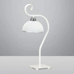 Lampe à Poser Wivara Au Design Classique, Blanche -EGLO || By Rydens || Lucande Soldes 10002616 2