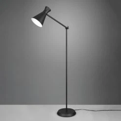 Lampadaire Enzo, Hauteur 150 cm, Noir -EGLO || By Rydens || Lucande Soldes 10003125 3