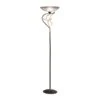 Lampadaire Amabile, Rouille-doré Verre Blanc -EGLO || By Rydens || Lucande Soldes 10004857
