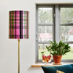 EBB & FLOW Barre XL Lampe Dorée/Chennai Fuchsia -EGLO || By Rydens || Lucande Soldes 10008727 2