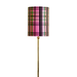 EBB & FLOW Barre XL Lampe Dorée/Chennai Fuchsia