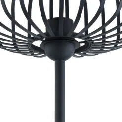 Lindby Krish Lampadaire, Aspect Cage, Noir -EGLO || By Rydens || Lucande Soldes 10010601 5