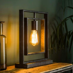 Lampe à Poser Nestoy, Anthracite, à Une Lampe