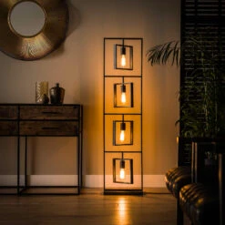 Lampadaire Nestoy, Anthracite, à Quatre Lampes -EGLO || By Rydens || Lucande Soldes 10010852 5