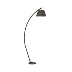 Lampe Sur Pied Susi, Noire/noire
