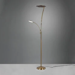 Lampe Pied LED Granby Liseuse LED Laiton Ancien -EGLO || By Rydens || Lucande Soldes 10012283 6