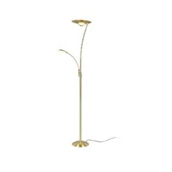 Lampe Sur Pied LED Granby Liseuse LED Laiton