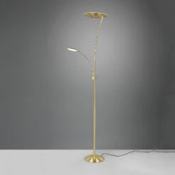 Lampe Sur Pied LED Granby Liseuse LED Laiton -EGLO || By Rydens || Lucande Soldes 10012285 6