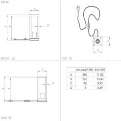 EGLO Nafferton Lampe à Poser En Bois -EGLO || By Rydens || Lucande Soldes 10012365 2
