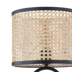 Lindby Yaelle Lampe à Poser Métal Rotin 50 cm 12 Lindby Yaelle Lampe à Poser Métal Rotin 50 cm -EGLO || By Rydens || Lucande Soldes 10012886 3