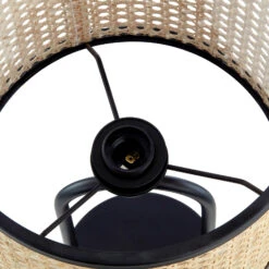 Lindby Yaelle Lampe à Poser Métal Rotin 50 cm 15 Lindby Yaelle Lampe à Poser Métal Rotin 50 cm -EGLO || By Rydens || Lucande Soldes 10012886 6