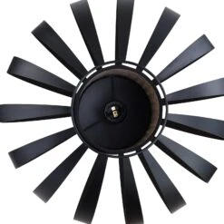 Lindby Tamira Lampadaire Rotin 150 cm Noir -EGLO || By Rydens || Lucande Soldes 10012890 7