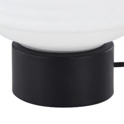 Lindby Cagla Lampe à Poser En Verre E27 -EGLO || By Rydens || Lucande Soldes 10012927 2