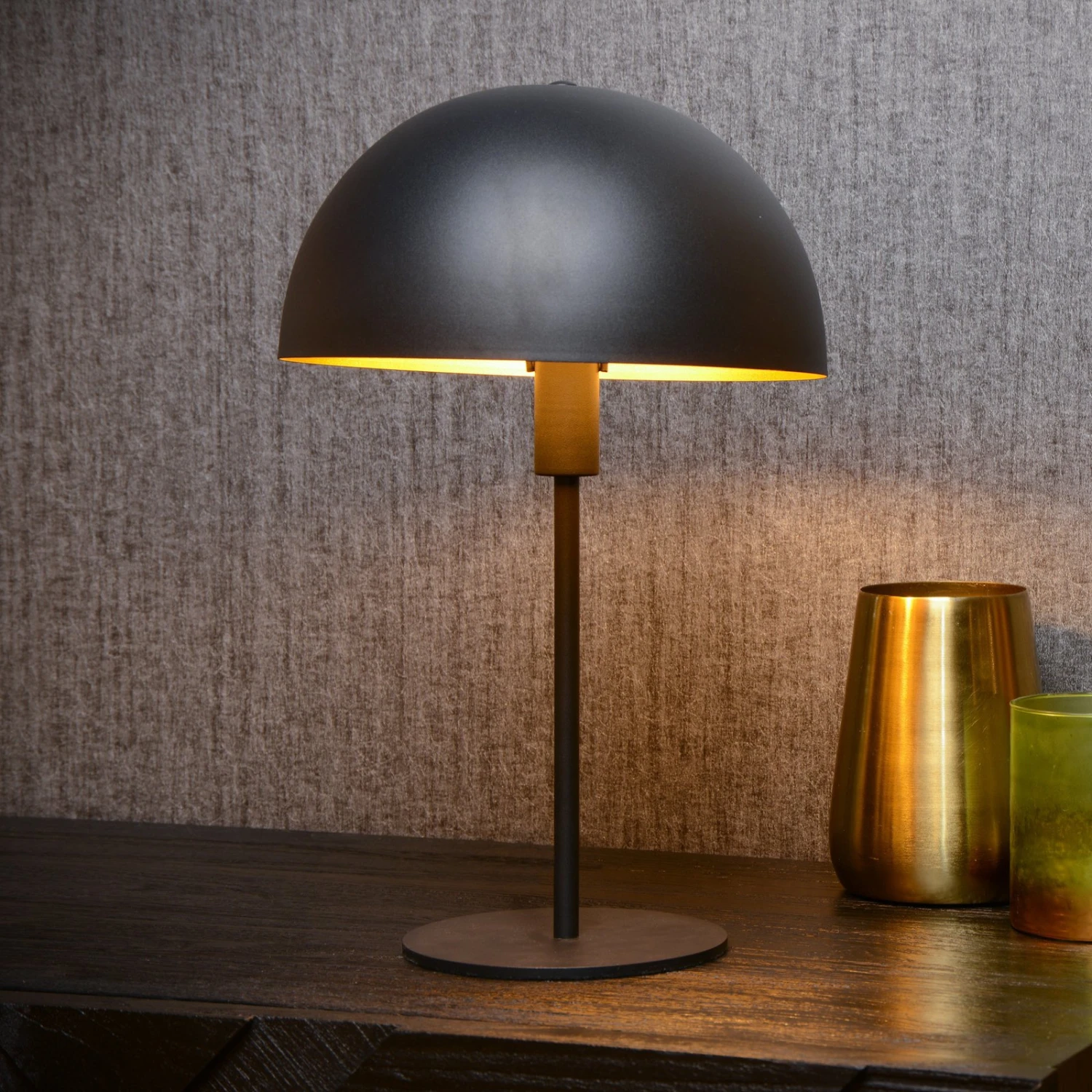 Lampe à Poser Siemon En Acier, Noire 3 Lampe à Poser Siemon En Acier, Noire