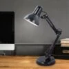 Lampe De Bureau Pixa, Réglable, E14, Noire -EGLO || By Rydens || Lucande Soldes 10013616