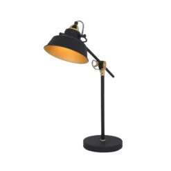 Lampe à Poser Nové, Noire -EGLO || By Rydens || Lucande Soldes 10013754 3