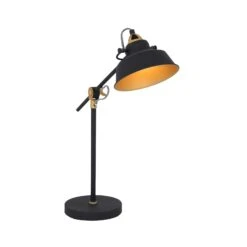 Lampe à Poser Nové, Noire -EGLO || By Rydens || Lucande Soldes 10013754 4