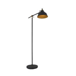 Lampe Sur Pied Nové, Noire -EGLO || By Rydens || Lucande Soldes 10013757 3