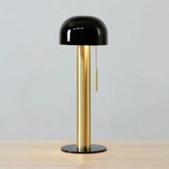 Markslöjd Lampe à Poser Costa En Métal, Noire/laiton -EGLO || By Rydens || Lucande Soldes 10014680 2