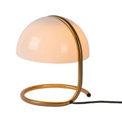 Lampe à Poser Rétro Cato Abat-jour Opale, Blanche -EGLO || By Rydens || Lucande Soldes 10014823 3