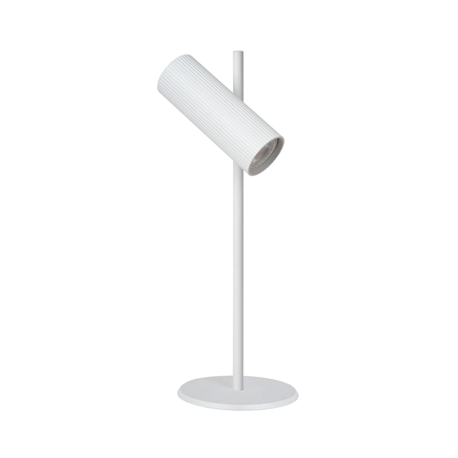 Lampe De Table Clubs Pivotante Inclinable Blanche 4 Lampe De Table Clubs Pivotante Inclinable Blanche – Image 2