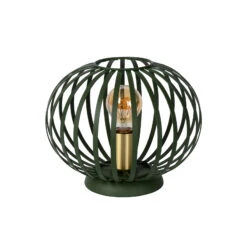 Lampe à Poser Manuela Abat-jour Cage, Verte/dorée 9 Lampe à Poser Manuela Abat-jour Cage, Verte/dorée -EGLO || By Rydens || Lucande Soldes 10015176 2