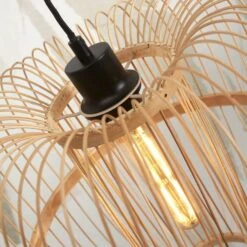 GOOD & MOJO Hokkaido Lampe Sur Pied 150 cm Naturel -EGLO || By Rydens || Lucande Soldes 10016260 3