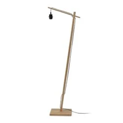 GOOD & MOJO Hokkaido Lampe Sur Pied 150 cm Naturel -EGLO || By Rydens || Lucande Soldes 10016260 5