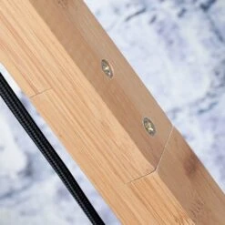 GOOD & MOJO Hokkaido Lampe Sur Pied 150 cm Naturel -EGLO || By Rydens || Lucande Soldes 10016260 7