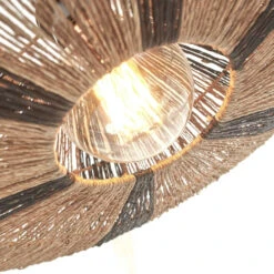 GOOD & MOJO Iguazu H 176 cm, Ø 55 cm Naturel/noir -EGLO || By Rydens || Lucande Soldes 10016286 3