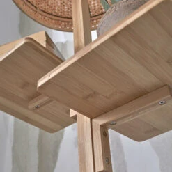 GOOD & MOJO Java Lampadaire Tablette Naturel/noir -EGLO || By Rydens || Lucande Soldes 10016392 7