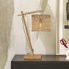 GOOD & MOJO Java Lampe Table 18x15 cm Naturel -EGLO || By Rydens || Lucande Soldes 10016396