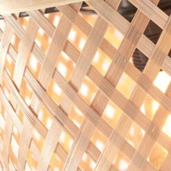 GOOD & MOJO Java Lampe Table 18x15 cm Naturel -EGLO || By Rydens || Lucande Soldes 10016396 4