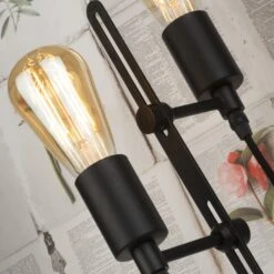 It's About RoMi Seattle Lampe Sur Pied, Noire -EGLO || By Rydens || Lucande Soldes 10016838 2