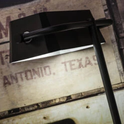 It's About RoMi Cambridge Lampe à Poser, Noire -EGLO || By Rydens || Lucande Soldes 10017157 3