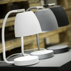 It's About RoMi Newport Lampe à Poser, Noire -EGLO || By Rydens || Lucande Soldes 10017159 4