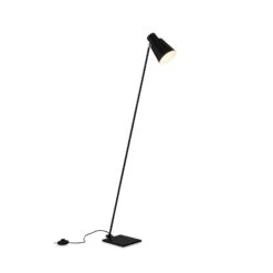 Lampe Sur Pied Ekko, Réglable, E27, Noir -EGLO || By Rydens || Lucande Soldes 10018178 2