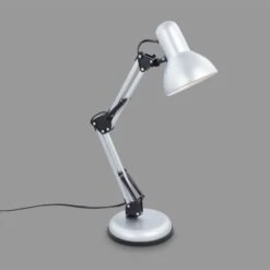 Lampe De Bureau Pixa, Réglable, E14, Blanche -EGLO || By Rydens || Lucande Soldes 10019079 3