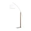 Aluminor Rainbow Lampadaire Chêne Gris/chromé -EGLO || By Rydens || Lucande Soldes 1065114