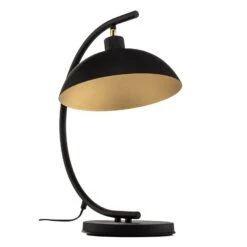 Lampe à Poser 1036, à 1 Lampe, Noire-dorée -EGLO || By Rydens || Lucande Soldes 1078012 5