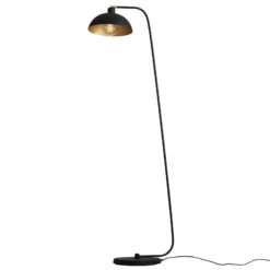 Lampadaire 1036, à 1 Lampe, Noir-doré -EGLO || By Rydens || Lucande Soldes 1078014 2