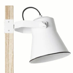 BRILLIANT Lampe à Poser Plow, Blanc Bois Clair -EGLO || By Rydens || Lucande Soldes 1509501 3
