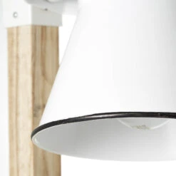 BRILLIANT Lampe à Poser Plow, Blanc Bois Clair -EGLO || By Rydens || Lucande Soldes 1509501 5