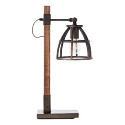 BRILLIANT Lampe à Poser Matrix Avec Abat-jour Cage -EGLO || By Rydens || Lucande Soldes 1509560 6