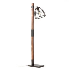 BRILLIANT Lampadaire Matrix Au Design De Cage -EGLO || By Rydens || Lucande Soldes 1509561 5