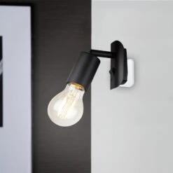 Lampe Sur Prise Batita Retro, IP20, Noire -EGLO || By Rydens || Lucande Soldes 1510742 2