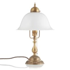Lampe à Poser Carolin En Laiton -EGLO || By Rydens || Lucande Soldes 1542050 2
