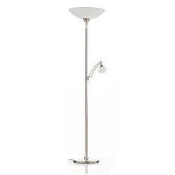 BANKAMP Opera Lampadaire Indirect Nickel -EGLO || By Rydens || Lucande Soldes 1572078 3